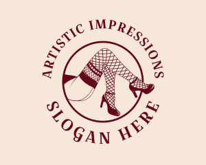 Erotic Cabaret Stockings logo design