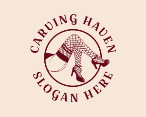 Erotic Cabaret Stockings logo design