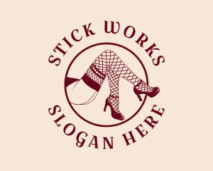 Erotic Cabaret Stockings logo design