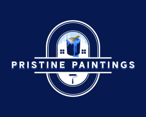 Paint Repair Renovation logo design