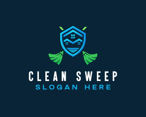 Cleaning Sanitation Tools logo design