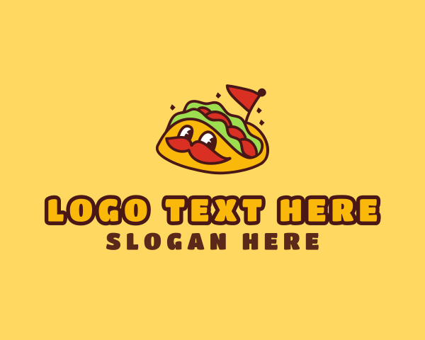 Taqueria logo example 3