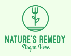 Herbal Organic Restaurant logo design