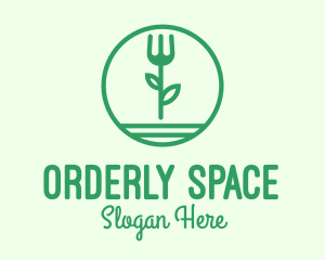 Herbal Organic Restaurant logo design