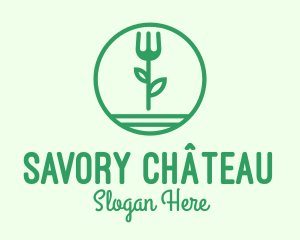 Herbal Organic Restaurant logo design