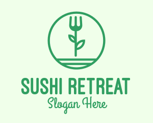 Herbal Organic Restaurant logo design