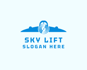 Aircraft Transportation Aviation logo design