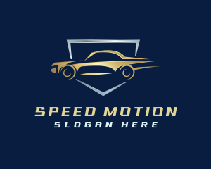 Car Fast Shield logo design