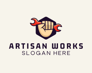 Maintenance Mechanic Handyman logo design