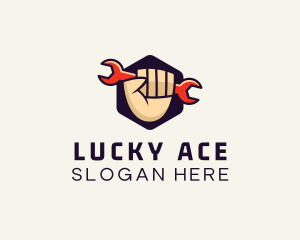 Maintenance Mechanic Handyman logo design