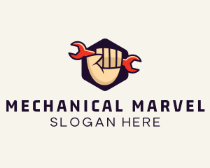 Maintenance Mechanic Handyman logo design