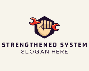 Maintenance Mechanic Handyman logo design