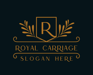 Royalty Wreath Hotel logo design