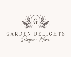 Elegant Floral Crest logo design