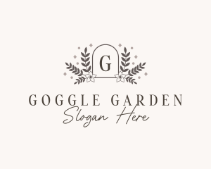 Elegant Floral Crest logo design