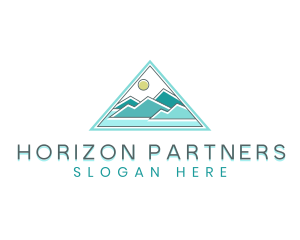 Mountain Horizon Triangle logo