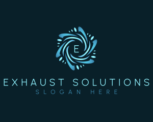 Cooling Fan Ventilation logo design