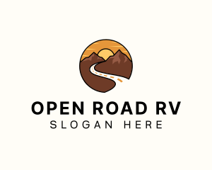 Mountain Road Trip logo design