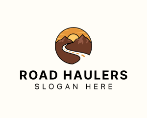 Mountain Road Trip logo design