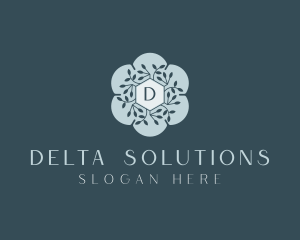 Flower Wreath Boutique logo design