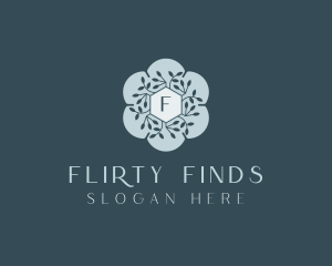 Flower Wreath Boutique logo design