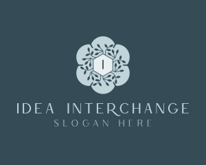 Flower Wreath Boutique logo design