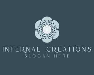 Flower Wreath Boutique logo design