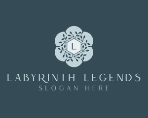 Flower Wreath Boutique logo design