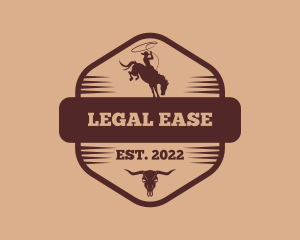 Rustic Western Cowboy logo