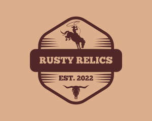 Rustic Western Cowboy logo