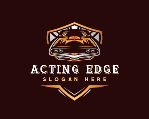 Muscle Car Detailing logo design