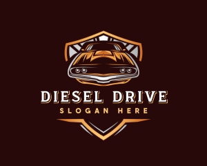 Muscle Car Detailing logo design