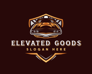 Muscle Car Detailing logo design