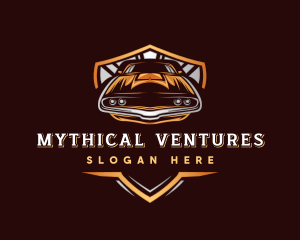 Muscle Car Detailing logo design