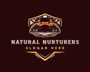 Muscle Car Detailing logo design