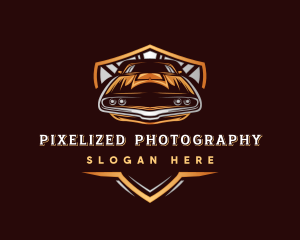 Muscle Car Detailing logo design