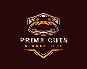 Muscle Car Detailing logo design