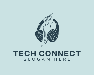 Music Sound Headphone logo