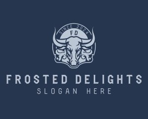 Rodeo Bull Tavern logo design