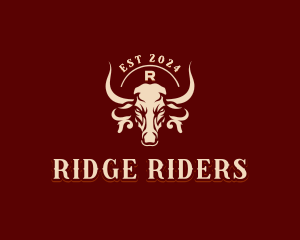 Bull Rodeo Texas logo design