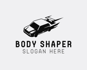 Fast Racing Sports Car  logo design