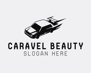 Fast Racing Sports Car  logo design