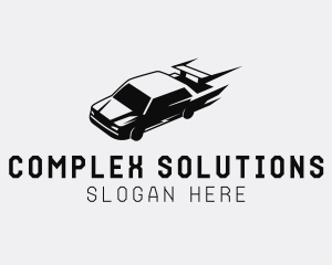 Fast Racing Sports Car  logo design