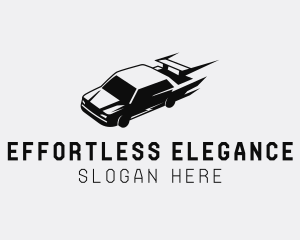 Fast Racing Sports Car  logo design