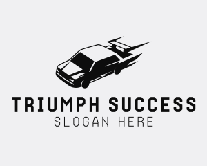 Fast Racing Sports Car  logo design