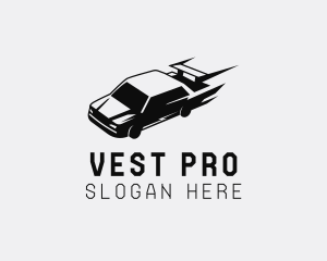 Fast Racing Sports Car  logo design