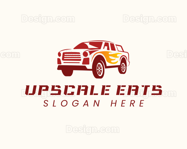 Automotive Pickup Truck Logo