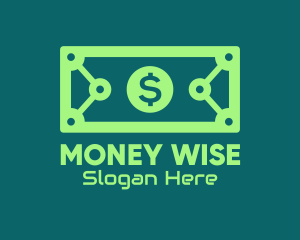 Digital Dollar Money  logo design