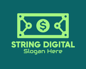 Digital Dollar Money  logo design