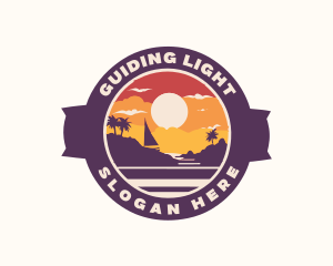 Travel Vacation Getaway logo design